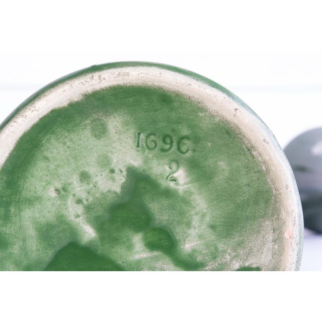 Art Nouveau Ceramic Vases, 1890s, Set of 2 For Sale - Image 13 of 14