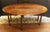 Circa 1765-1780 Irish wake table or hunt table. Drop-side form with swing leg supports. Heavy island mahogany timbers....