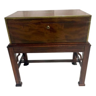 Thomas Lund Early to Mid 1800s English Lap Desk For Sale
