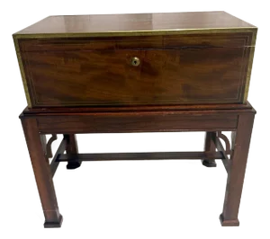 Thomas Lund Early to Mid 1800s English Lap Desk