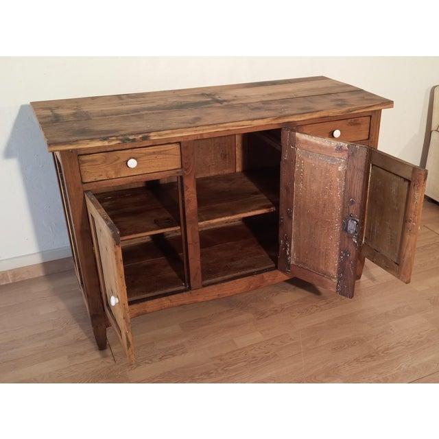Vintage Italian Pine Sideboard, 1930s For Sale - Image 11 of 18