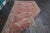 1970s Vintage Handmade Wool Cotton Red Area Rug For Sale - Image 10 of 11