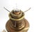 Vintage Aladdin Model 12 Electrified Oil Table Lamp With Swirled Glass Shade, Mantle For Sale - Image 12 of 18