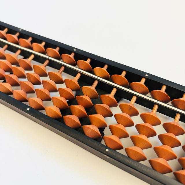 Vintage Japanese Wood Abacus For Sale - Image 4 of 9