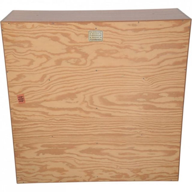 Brown Bookcase in Mahogany by Mogens Koch, 1980s For Sale - Image 8 of 12