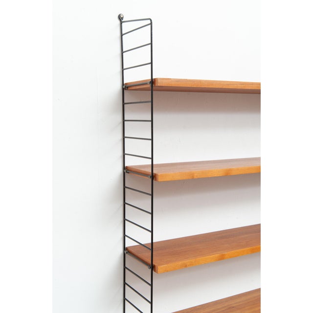 String Wall Shelf by Kajsa & Nisse Strinning, 1950s For Sale - Image 4 of 12