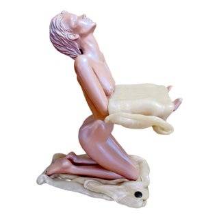 Lady Faithful Servant by Beeld Rémo Pintus, 1970s For Sale