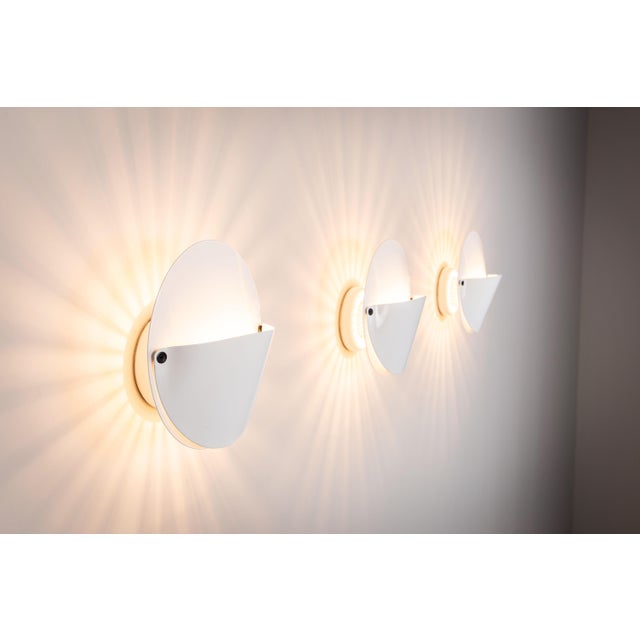 Metal Giovi Wall Lamps by Achille Castiglioni for Flos, 1982, Set of 3 For Sale - Image 7 of 16