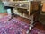Early 19th Century Early 19th Century Regency Brass-Mounted Black Lacquer and Parcel-Gilt Chinoiserie Sofa Table For Sale - Image 5 of 12