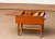 Teak and Oak Side Table with Magazine Storage and Sliding Top, Denmark, 1960s For Sale - Image 4 of 9