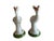 White Vintage Hollóházi Porcelain Stork Figurines, Hungary, 1970s – A Pair - Palm Beach Style Birds For Sale - Image 8 of 12