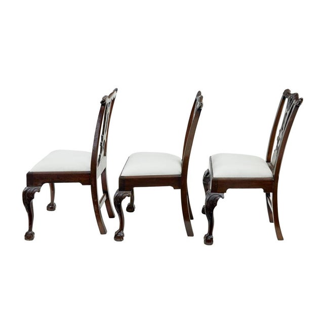 19th Century Chippendale Dining Chairs, 1860s, Set of 10 For Sale - Image 6 of 12