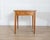 19th Century Walnut Side Table with Geometric Parquetry Top and Drawer For Sale - Image 4 of 11