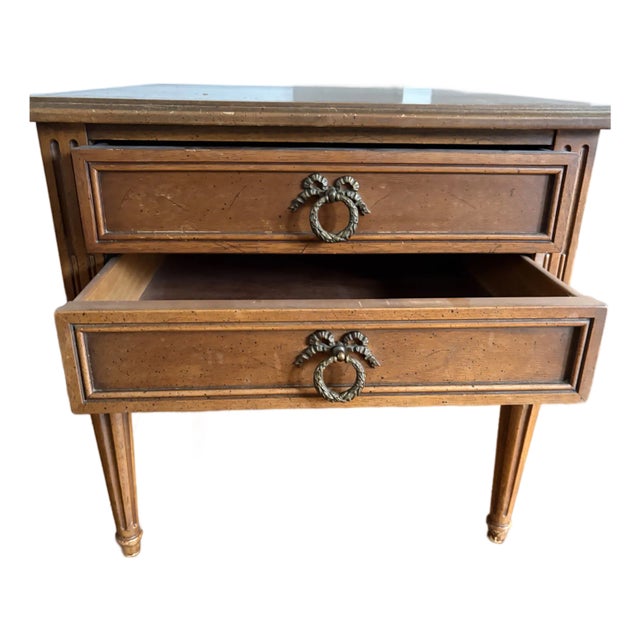 Henredon Custom Folio One Mid-Century End Tables For Sale