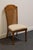 Singer Furniture Solid Golden Oak Mediterranean Cane Back Dining Side Chair 505-07 For Sale - Image 4 of 11