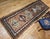 Antique 19th C. Persian Kurdish Runner Rug, Hand-Knotted Wool, Geometric Pattern, 4x10, Camelhair & Ivory For Sale - Image 9 of 18