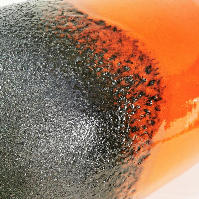 Large Fat Lava Ceramic Vase from Scheurich Keramik, Germany, 1960s For Sale - Image 8 of 14