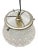 This Victorian Daisy and Buttons pressed glass shade with a matching scalloped fitter showcases intricate geometric...