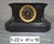Napoleon III Black Marble Mantel Clock For Sale - Image 3 of 9