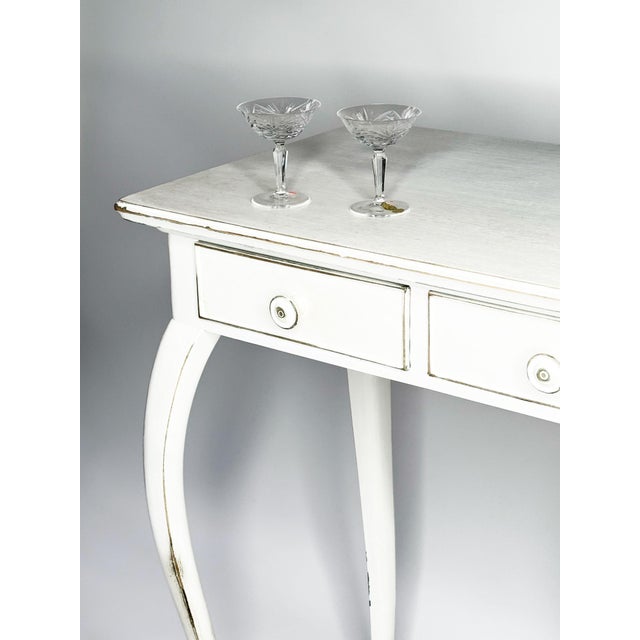 French Style Console Table, 1990s For Sale - Image 6 of 9