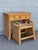 Vintage Wicker Vanity Set With Arched Mirror and Matching Stool For Sale - Image 4 of 12