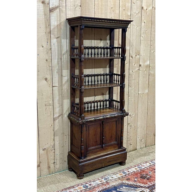 Antique Fir Bookcase, 1890s For Sale - Image 5 of 15