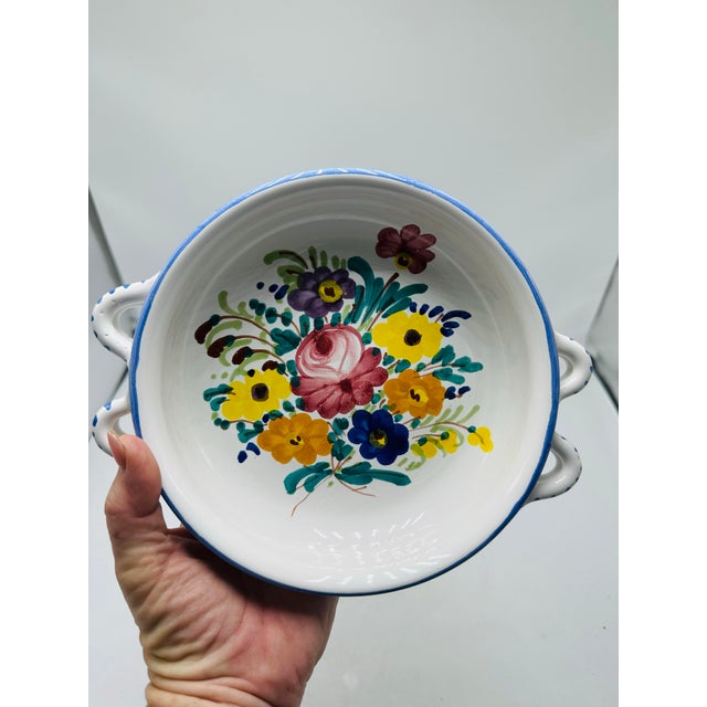 Italian 1980s Italian Ceramic Serving Dish For Sale - Image 3 of 7