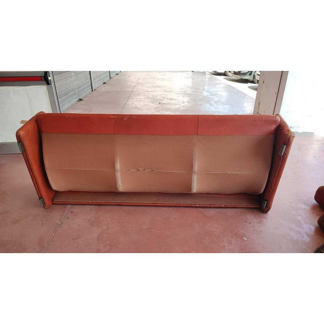 Coronado Sofa by Tobia Scarpas for B&B, 1970s, in Worn conditions. Designed 1970 to 1979 This piece has an attribution...