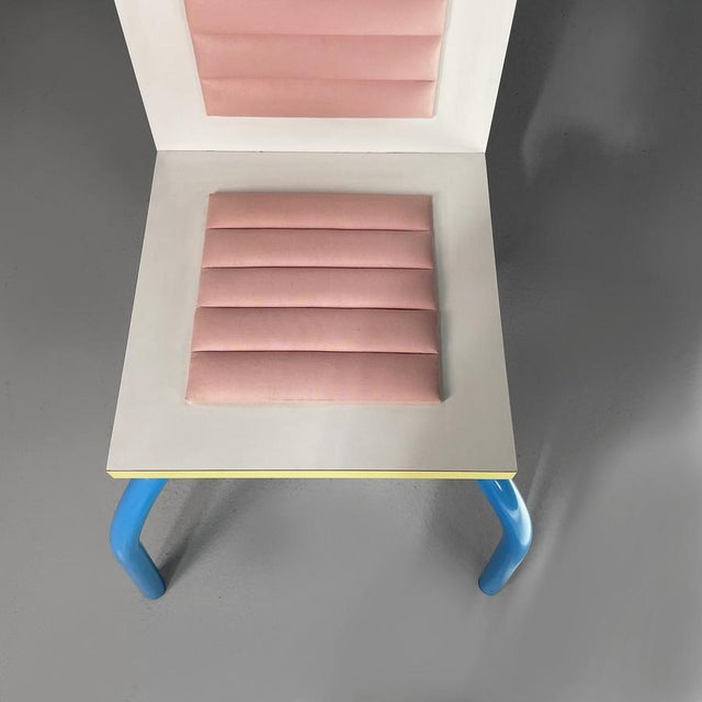 Italian Modern Riviera Chair from Michele De Lucchi, 1981 For Sale - Image 9 of 18