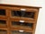 1950s Vintage Dutch Shop Display Cabinet with Drawers, 1950s For Sale - Image 5 of 15