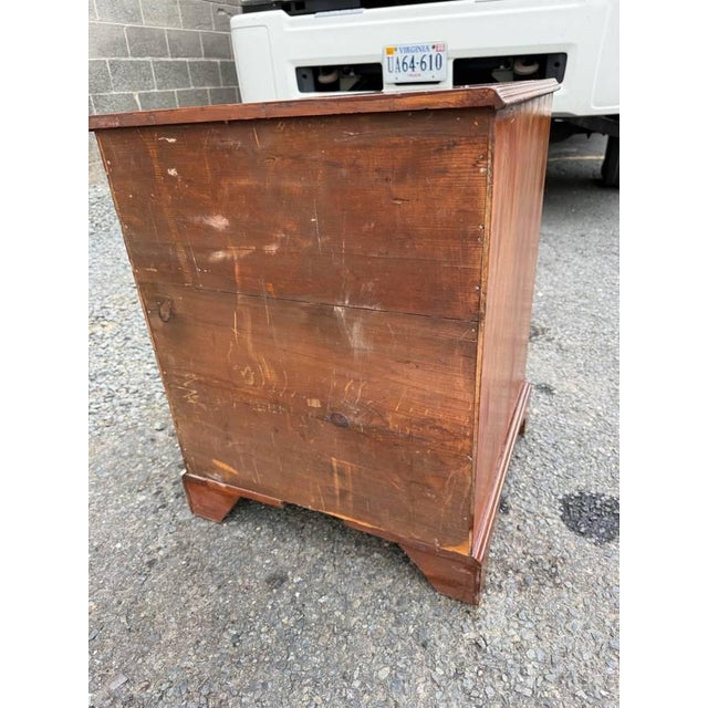 Antique Small Mahogany Chest of Drawers For Sale - Image 12 of 17