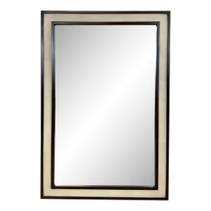 Currey & Co. Modern Faux Shagreen Wall Mirror