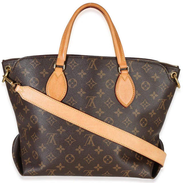 Louis Vuitton Monogram Canvas Flower Zipped Tote MM For Sale - Image 4 of 7