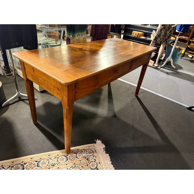 Farmhouse Table in Cherry For Sale - Image 8 of 8