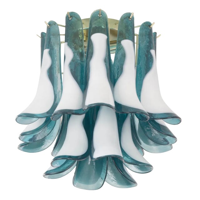 Ceiling Light in Muarno Glass, Italy, 1990s For Sale