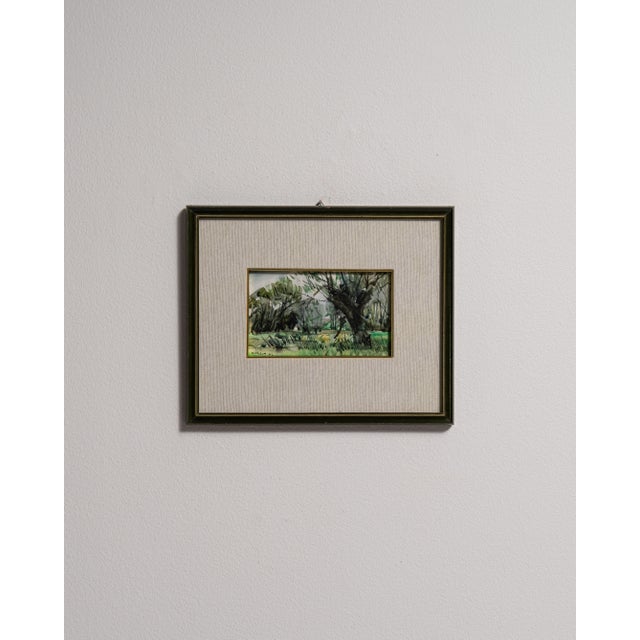 Mid 20th Century France Brown Wood Drawing For Sale In Greensboro - Image 6 of 15