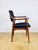 Vintage Danish Office Armchair in Navy Blue, 1970s For Sale - Image 6 of 11