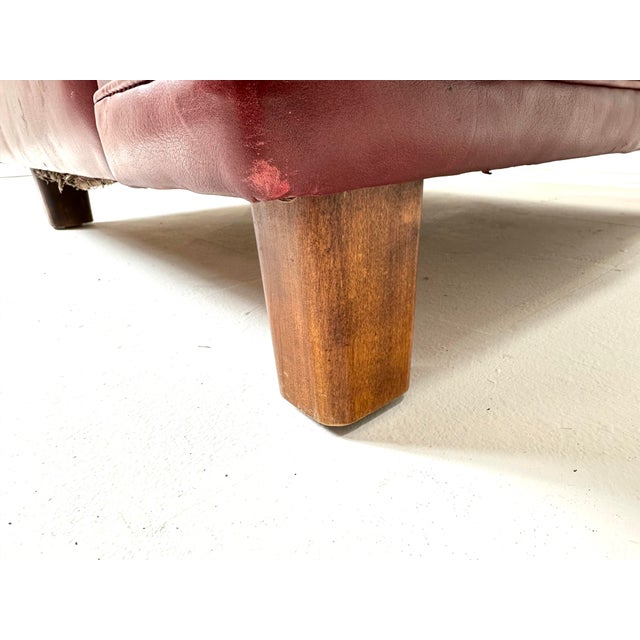 1960s Attributed to Arne Norell Leather “Mexico” Lounge Chair For Sale - Image 10 of 11