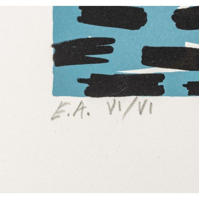 Late 20th Century Domenick Capobianco "Zip-Zap" Lithograph For Sale - Image 5 of 8