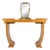 Art Deco Console in Mahogany and Amboyna by Jules Leleu, France, 1923 For Sale