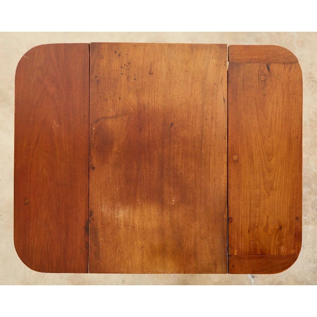 Vintage Regency Pembroke Drop-Leaf Table For Sale - Image 10 of 13