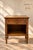 Brass Vintage "By Drexel" Europa Walnut Nightstand | Dovetail Drawer + Original Brass Hardware For Sale - Image 8 of 8