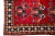 1960s 1960s Vintage Shiraz Persian Red Wool Rug With Geometric Floral Pattern For Sale - Image 5 of 8