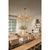 The Polly Chandelier embodies grace and versatility with its six shades, delicately crafted from rattan and edged with a...