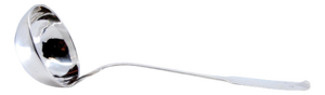 Plain Silver Soup Ladle with Relief