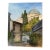Vintage Italian Landscape Painting by Eleanor Hannah Harris – Dated 1990 For Sale