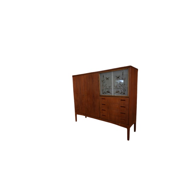 Danish Teak Bar Cabinet, 1960s For Sale - Image 12 of 18
