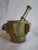 18th Century 16th or 17th C? Spanish Renaissance Bronze Mortar and Pestle Ribbed Fin Judaica Antiquity For Sale - Image 5 of 16