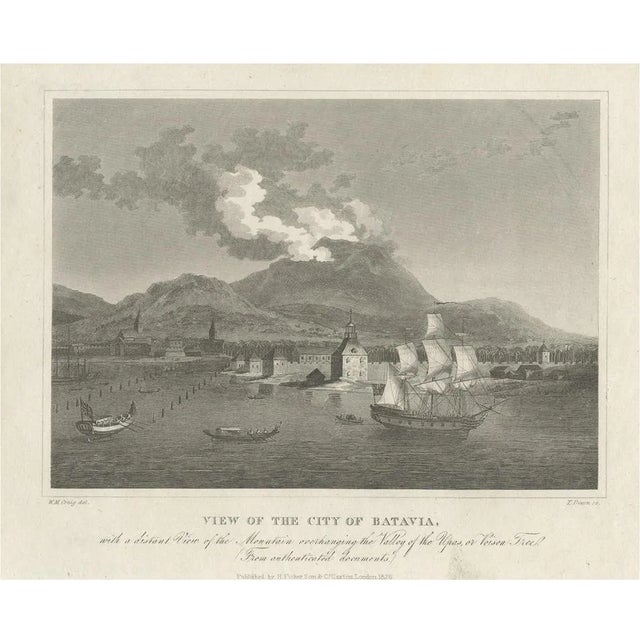 After W.M. Craig, Illustration of the Harbour Sunda Kelapa of Batavia in the Dutch Indies, 1826, Print For Sale
