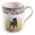 Spode Woodland Black Labrador Mug For Sale